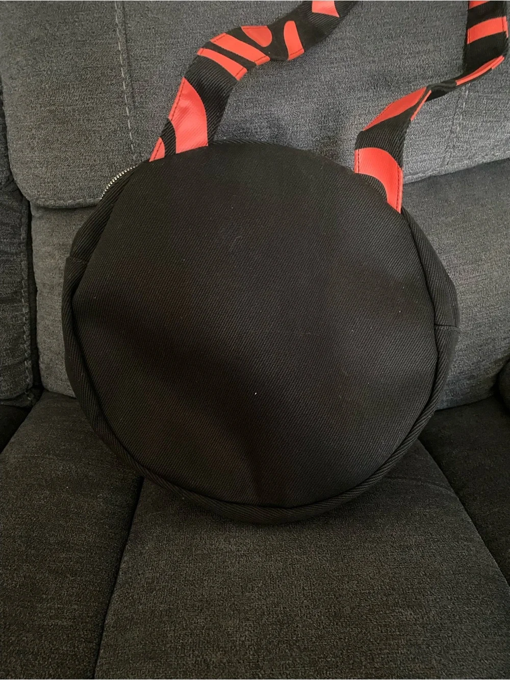 Valfre Black and Red Devil Girl Round Shoulder Bag